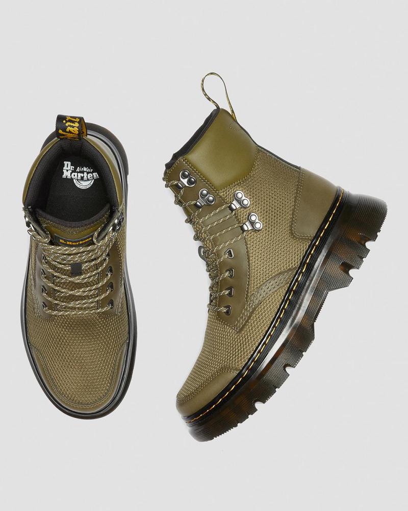 Dr Martens Tarik Tå Guard Utility Fritidsstøvler Herre Olivengrøn Hudfarvet | DK 468DFM